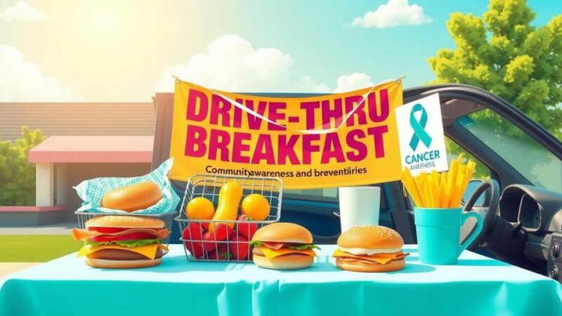 Brake for Breakfast: Menyebarkan Kesadaran Kanker Melalui Sarapan Gratis