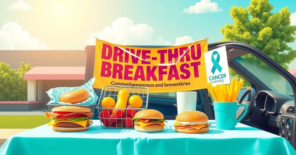 Brake for Breakfast: Menyebarkan Kesadaran Kanker Melalui Sarapan Gratis