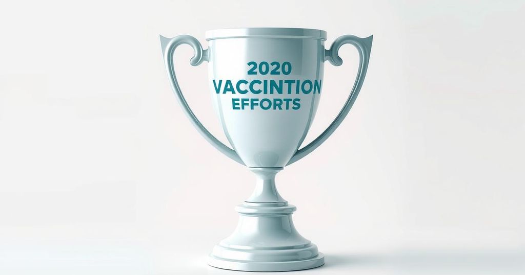 Deanna Kepka Terima Penghargaan Vaksinasi HPV