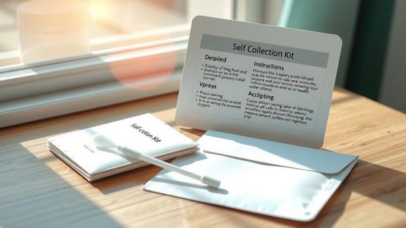 Ilustrasi alat self-collection untuk meningkatkan penyaringan kanker serviks.