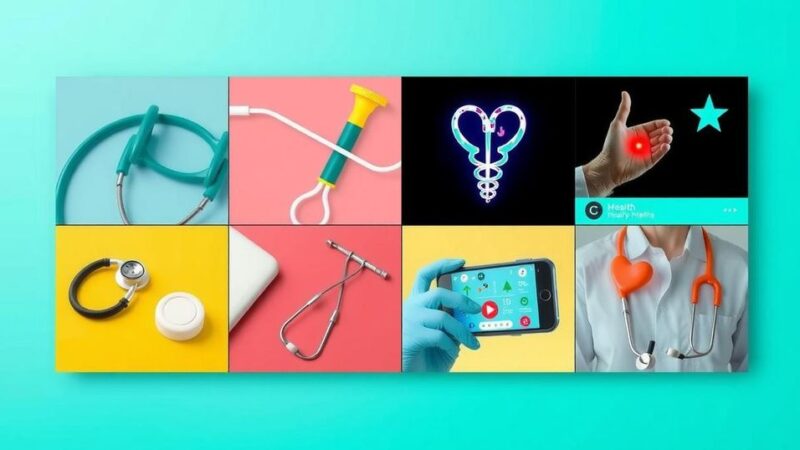 Video clips on social media showing educational content about health and wellness for young women.