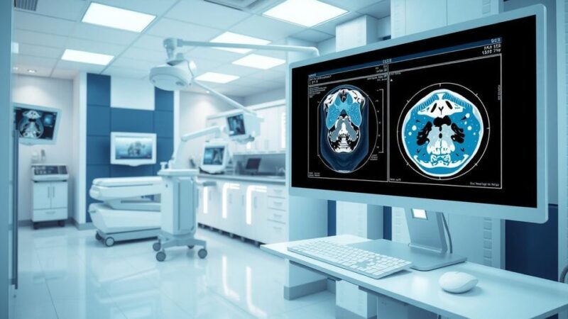 Model AI mendeteksi kanker pankreas pada CT scan dengan akurasi tinggi dan teknologi canggih.