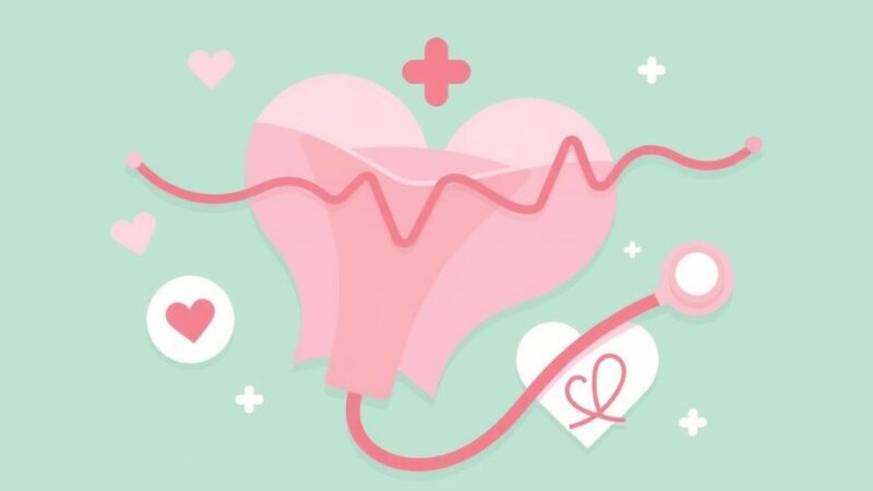 Gambar ilustrasi tentang pentingnya skrining kanker serviks dengan fokus pada kesehatan wanita dan pencegahan.
