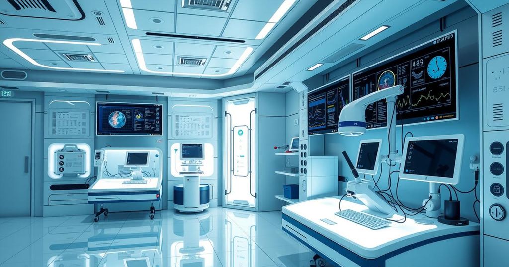 Gambaran analisis inovatif dalam deteksi kanker dengan teknologi canggih.